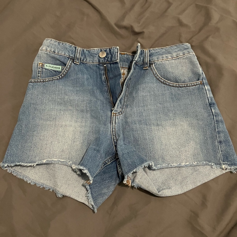 Alexa Chung Denim Short Size 27